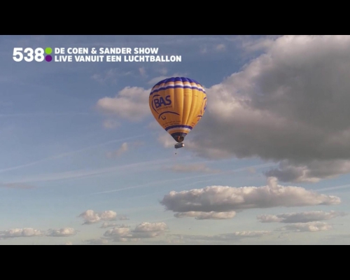 Coen en sander radio 538 luchtballon